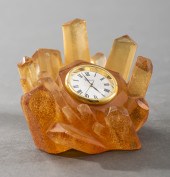 DAUM PATE DE VERRE ART GLASS D