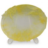 DAUM PATE DE VERRE CENTER BOWL