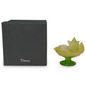 DAUM PATE DE VERRE CRYSTAL "OR