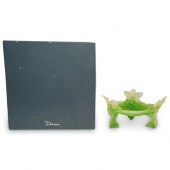 DAUM PATE DE VERRE CRYSTAL "OR