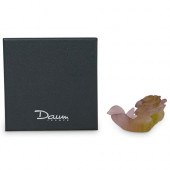 DAUM PATE DE VERRE CRYSTAL "RO