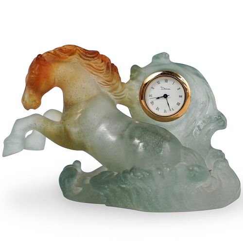 DAUM PATE DE VERRE CRYSTAL HORSE
