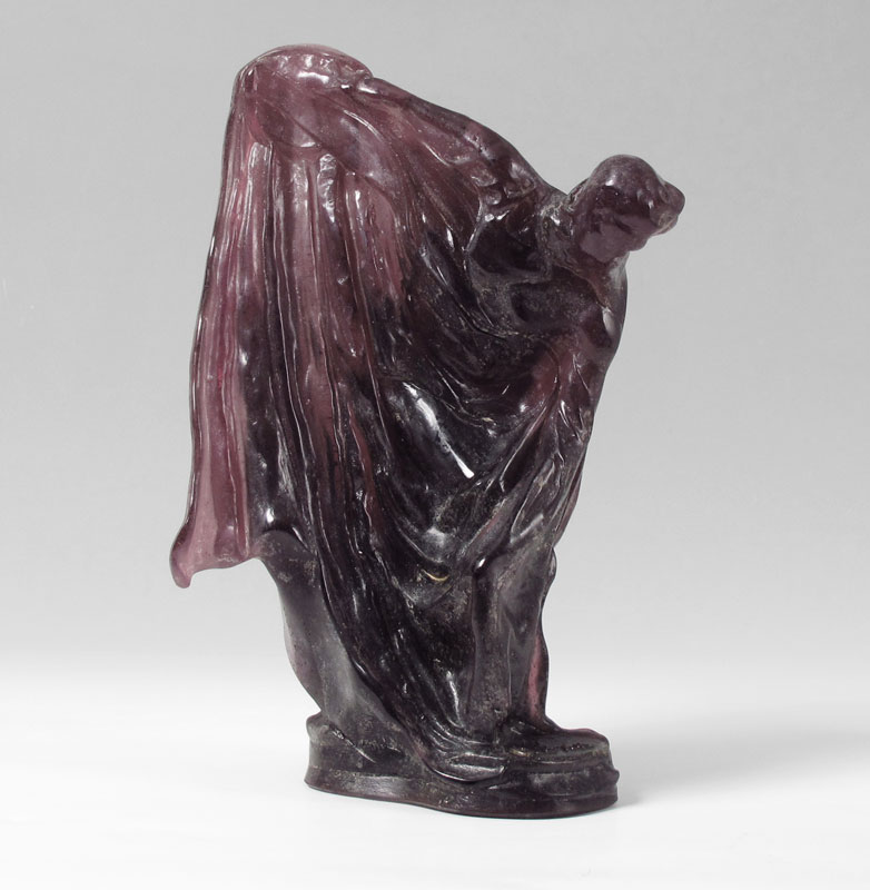 DAUM PATE DE VERRE ''DISCOBOLE'' BY