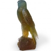 DAUM PATE DE VERRE FALCONDESCR