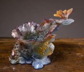 DAUM PATE DE VERRE GLASS PAPIL