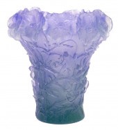 DAUM PATE DE VERRE HIBISCUS LA