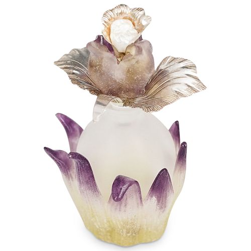 DAUM PATE DE VERRE "IRIS" PERFUME