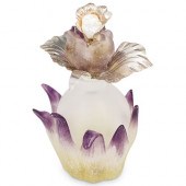 DAUM PATE DE VERRE "IRIS" PERF