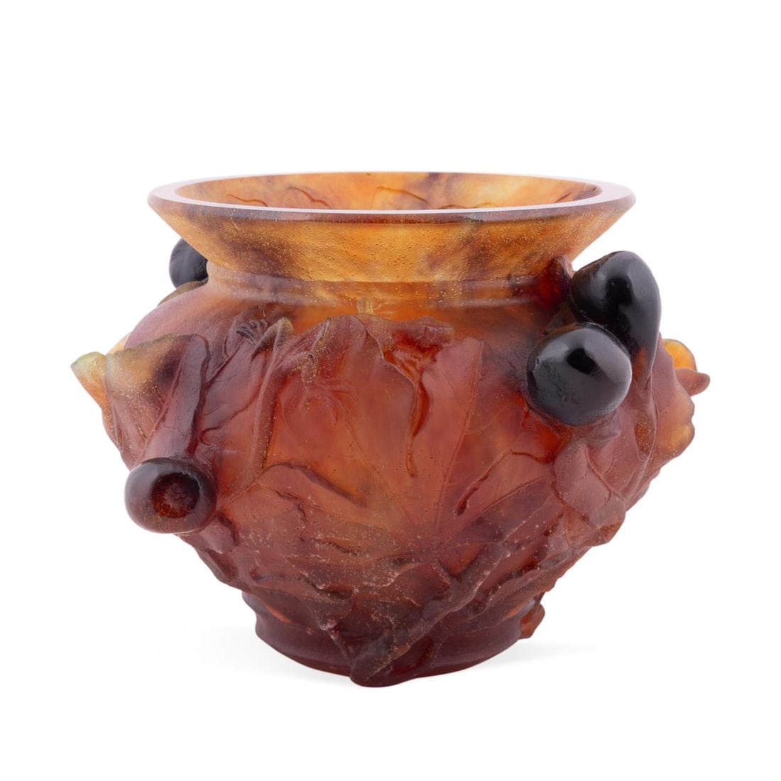 DAUM PATE-DE-VERRE 'LES FIGUES'