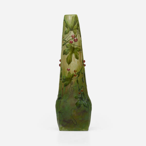 Daum. Vase with fruiting vine. c.
