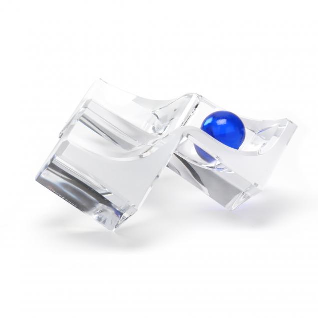 DAUM, VIDE POCHE CRYSTAL BOWL