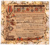 DAUPHIN COUNTY, PA FRAKTUR BIR