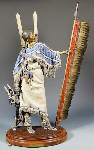 DAVE MCGARY BRONZE SCULPTURE,