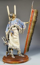 DAVE MCGARY BRONZE SCULPTURE,