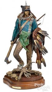 DAVE MCGARY PAINTED BRONZEDave