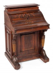 DAVENPORT DESK ATTRIBUTED TO H