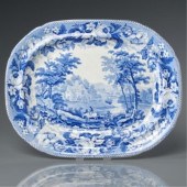 DAVENPORT POTTERY PLATTERA Dav
