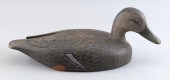 DAVEY NICHOL BLACK DUCK DECOY