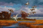 DAVID A. MAASS "SWAN LAKE" OIL