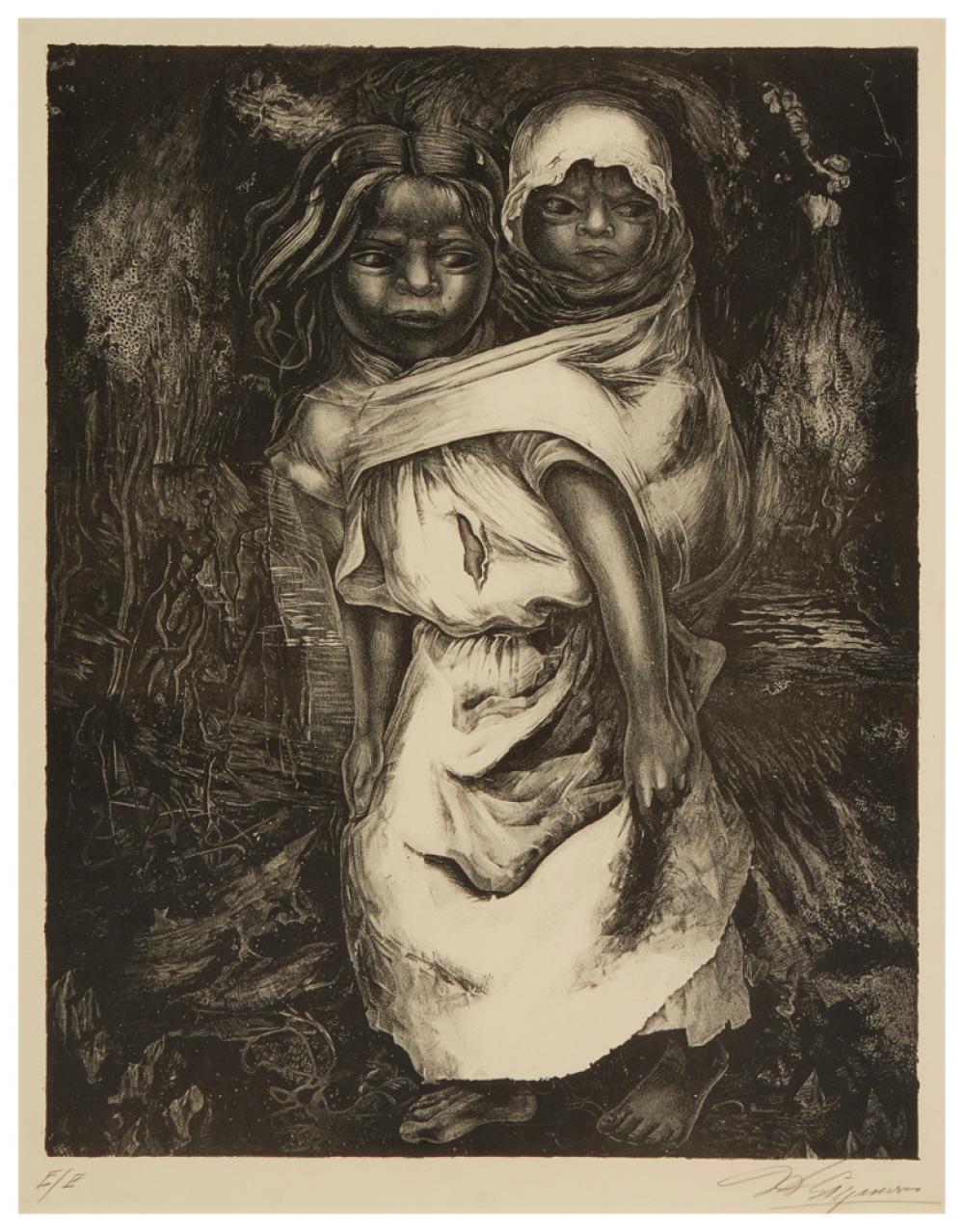 DAVID ALFARO SIQUEIROS, (1896-1974,