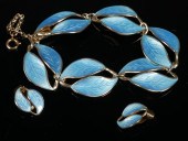 DAVID ANDERSEN ENAMEL LEAF BRA