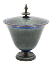 DAVID ANDERSEN ENAMELED SILVER