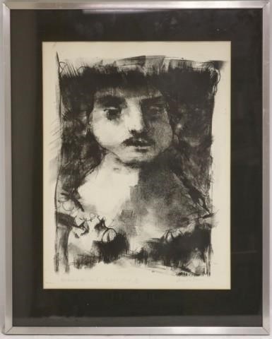 DAVID ARONSON (1923-2015) ETCHING