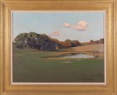 DAVID BAREFORD OIL ON CANVAS "