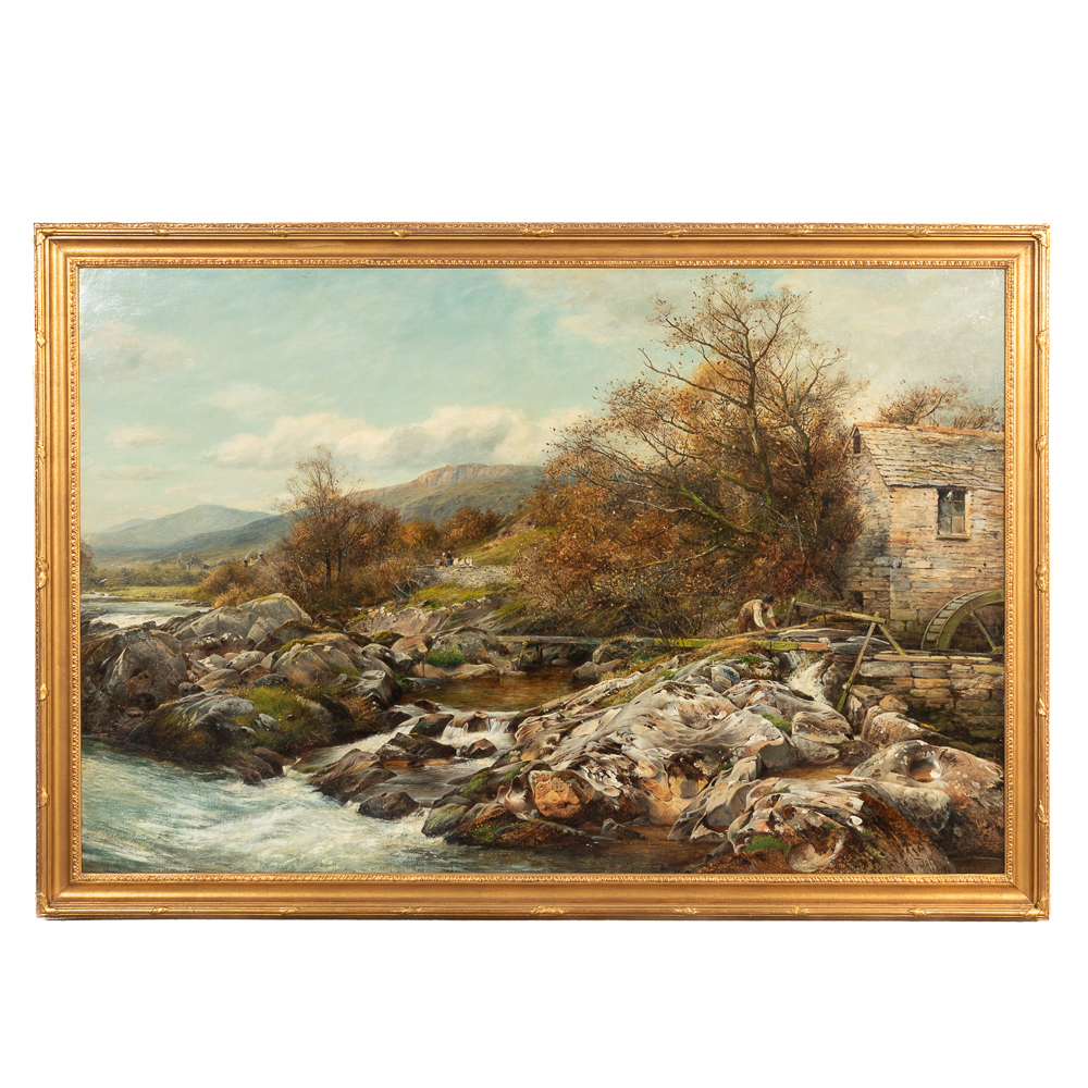 DAVID BATES, LARGE WELSH MILL