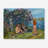 David Burliuk. Déjeune sur la