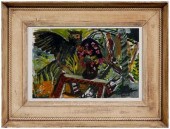 David Burliuk gouache (David D