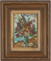DAVID BURLIUK O/B, STILL LIFE