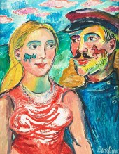 DAVID BURLIUK (RUSSIAN 1882-19