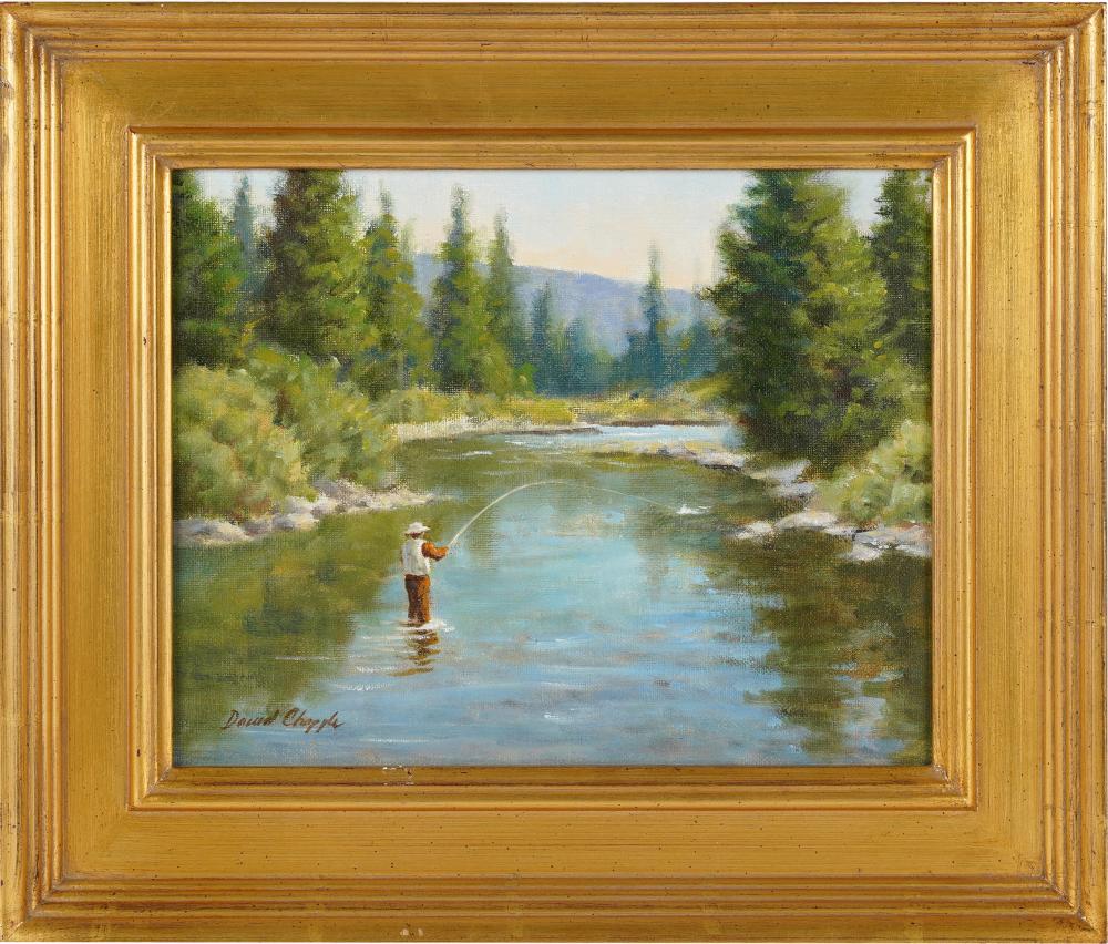 DAVID CHAPPLE (B.1947): "SUMMER"oil