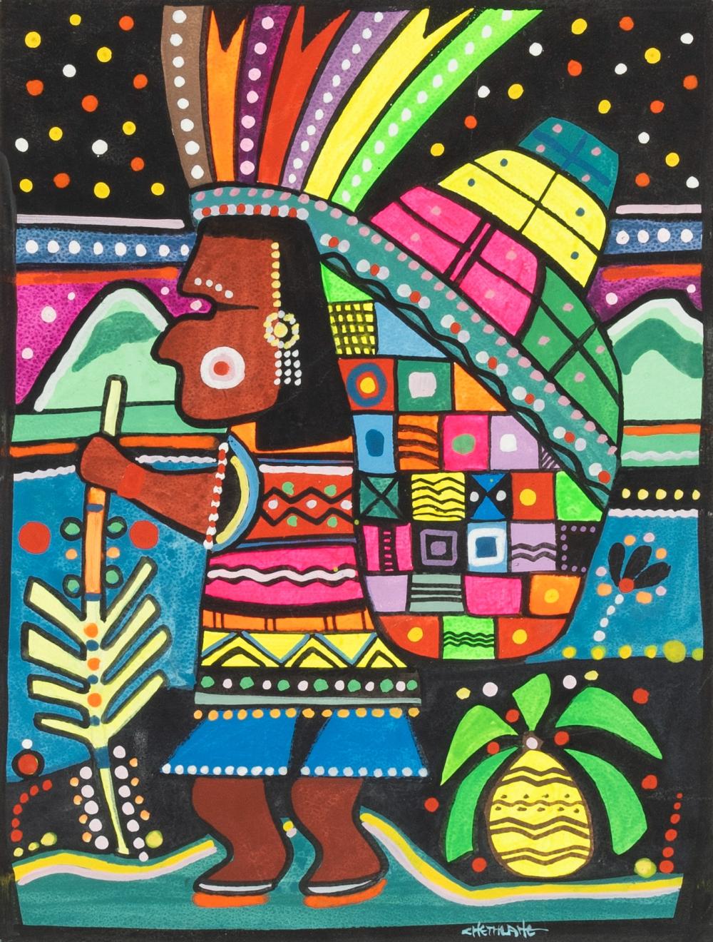 DAVID CHETHLAHE PALADIN, UNTITLED