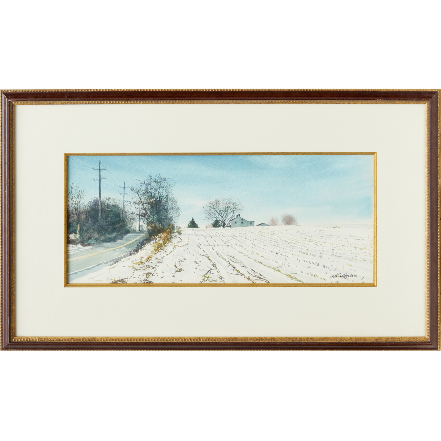 DAVID COOLIDGE, WATERCOLOR, 1996