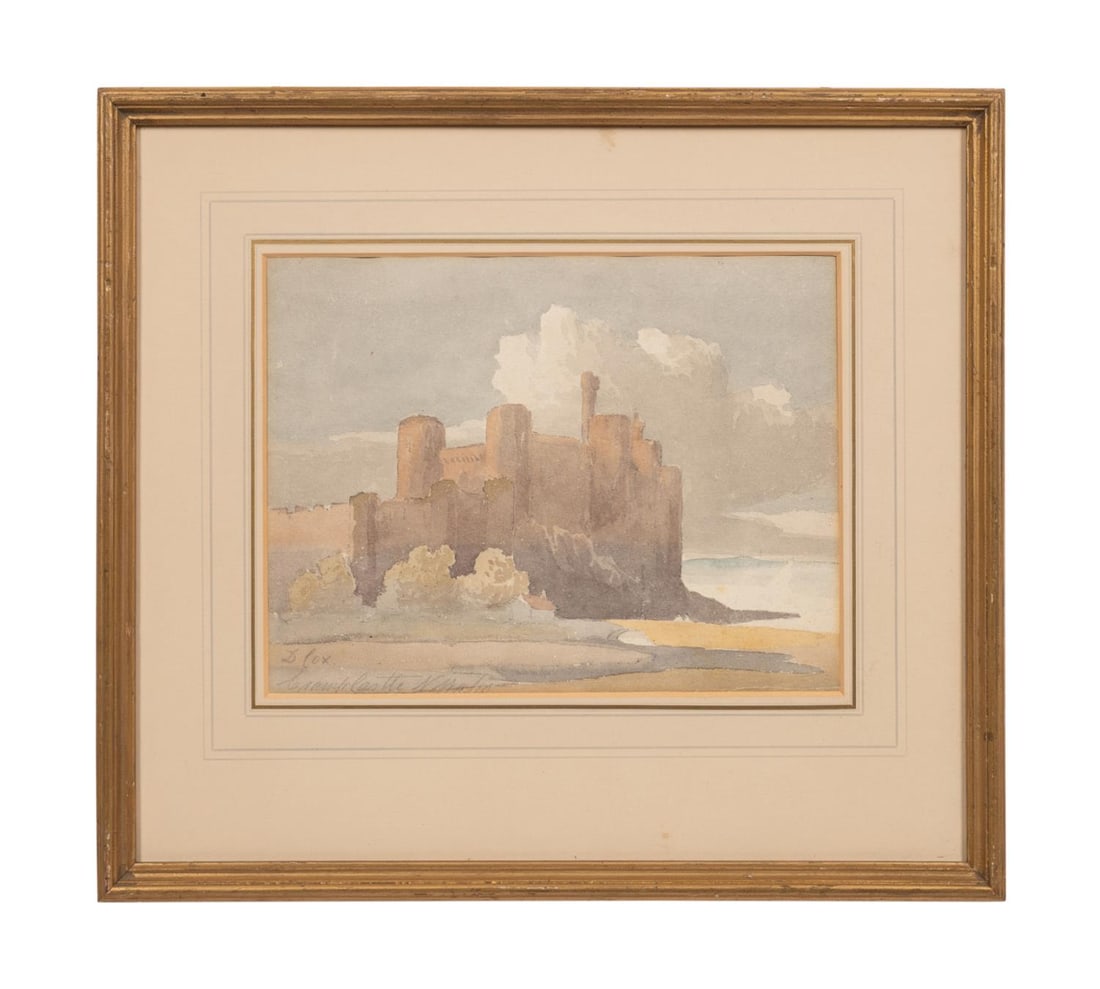 DAVID COX THE YOUNGER, CASTLE