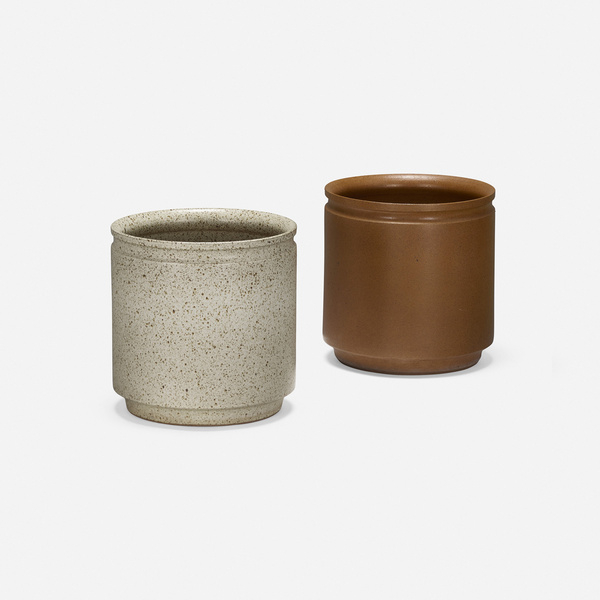 David Cressey. Planters, pair. c.