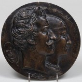 DAVID D'ANGERS BRONZE RONDEL O