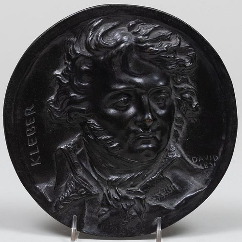 DAVID D'ANGERS BRONZE RONDEL OF