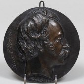 DAVID D'ANGERS BRONZE RONDEL O