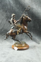 DAVID DENSMORE BRONZE SCULPTUR