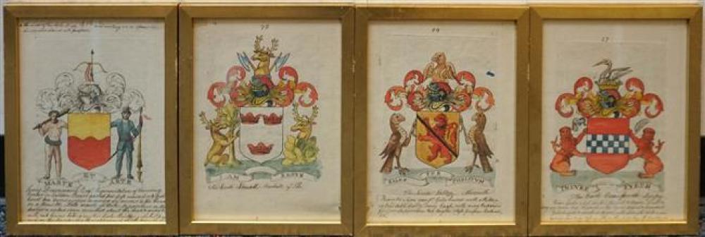 DAVID DEUCHAR, COAT OF ARMS,