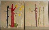 DAVID DEVILLIER TWO OILS ON BO