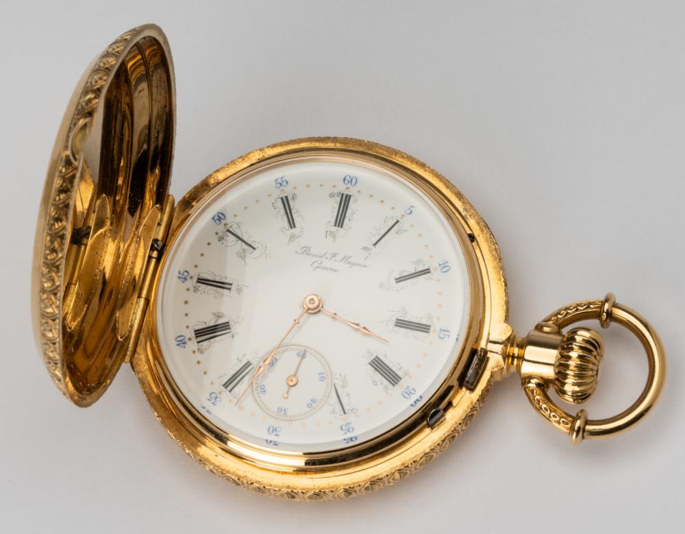 DAVID F. MAGNIN 18 KARAT GOLD
