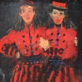 DAVID FERTIG (B. 1946), TWO WO