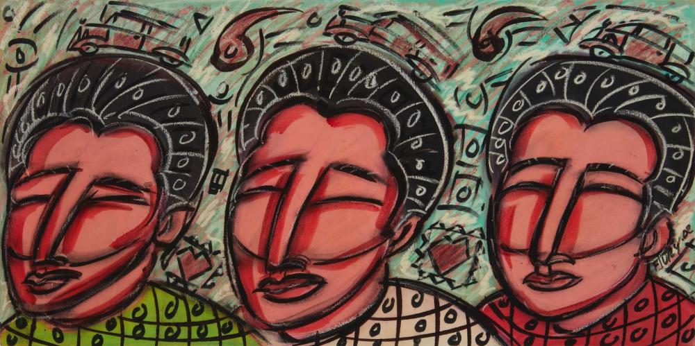 DAVID FLURY, (20TH CENTURY), "3