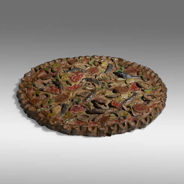 David Gilhooly. Pizza. 1989 / 1993,