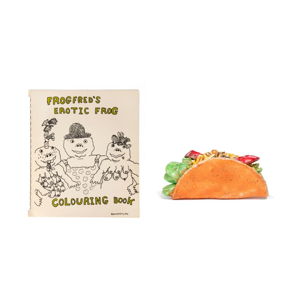 DAVID GILHOOLY, TACO FROG, 1980 +