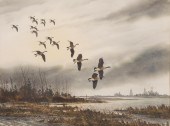 DAVID HAGERBAUMER WATERCOLOR O